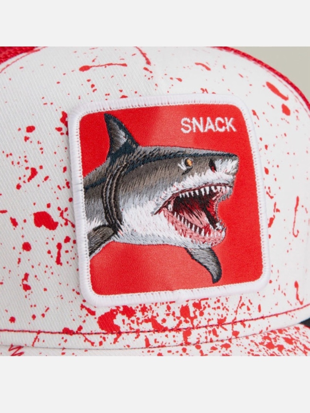 Goorin Animal Farm Baseball Sammitch Snack Shark Trucker Snapback: NIB - Picture 6 of 12